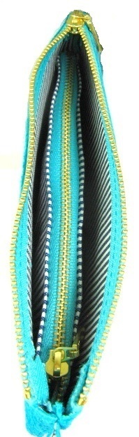 スエード ロングポーチ