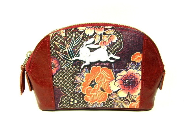 ポーチ うさぎ 江戸美袋