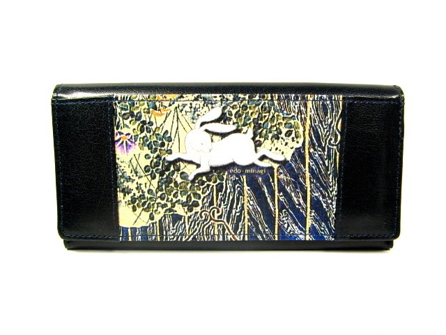 長財布 うさぎ 江戸美袋