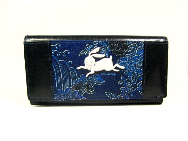 長財布 うさぎ 江戸美袋