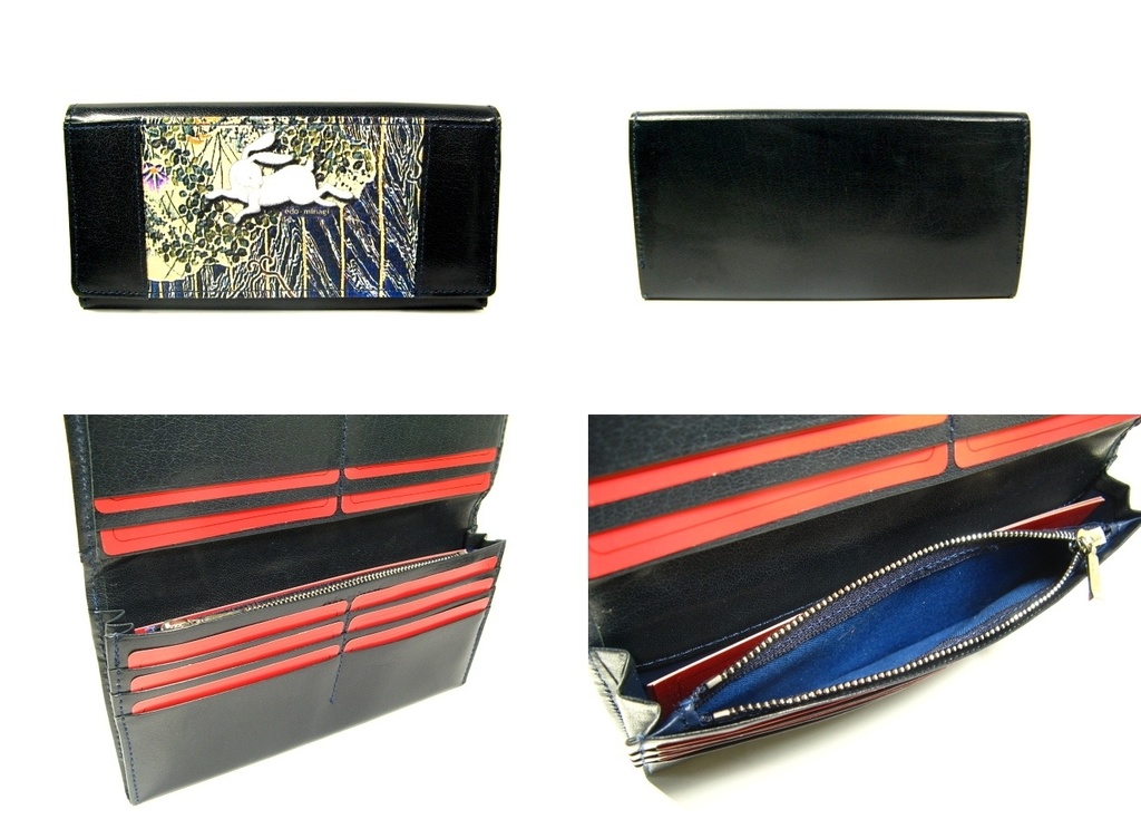 長財布 うさぎ 江戸美袋