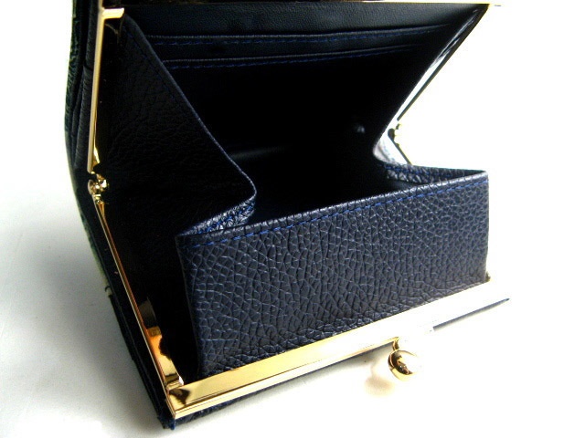 江戸美袋 うさぎ 口金二つ折り財布