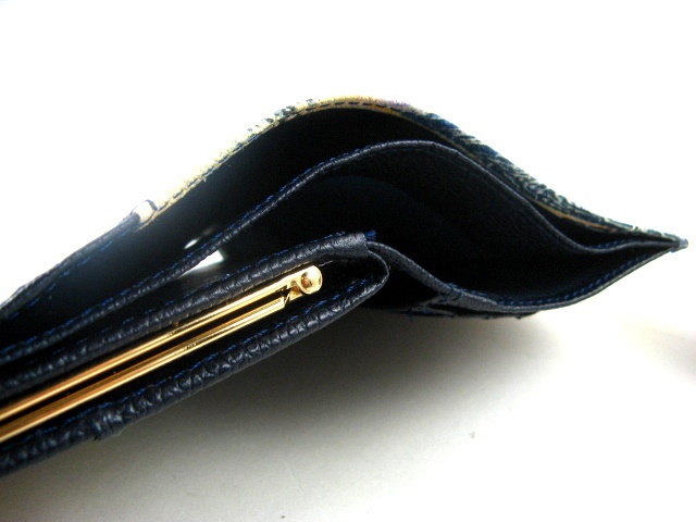 江戸美袋 うさぎ 口金二つ折り財布