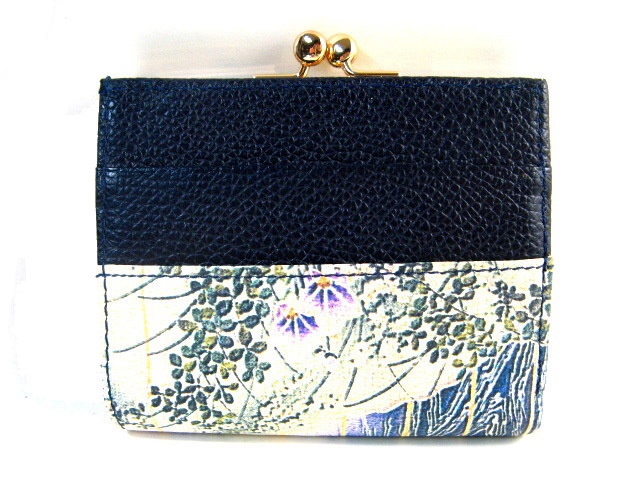 江戸美袋 うさぎ 口金二つ折り財布