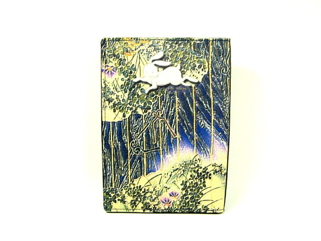 ブックカバー うさぎ 江戸美袋