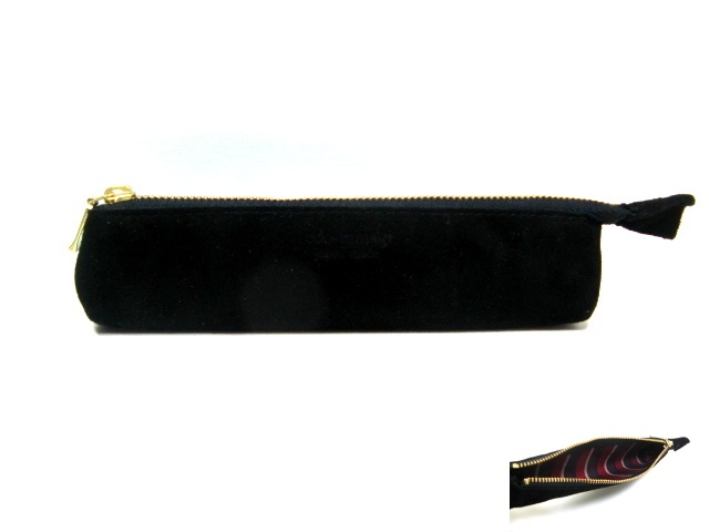 ペンケース スエード