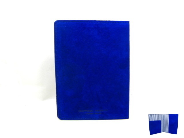 スエード パスポートカバー