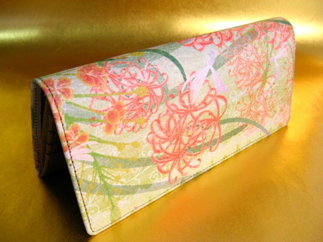 彼岸花 長財布 江戸美袋