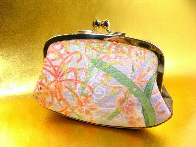彼岸花 大口小銭入れ