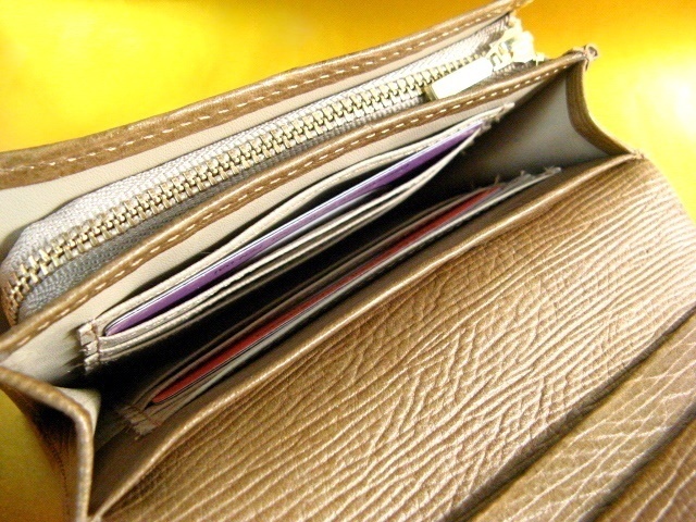 彼岸花 L字ファスナー財布