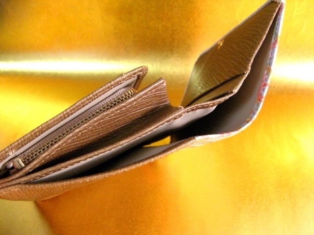 彼岸花 L字ファスナー財布