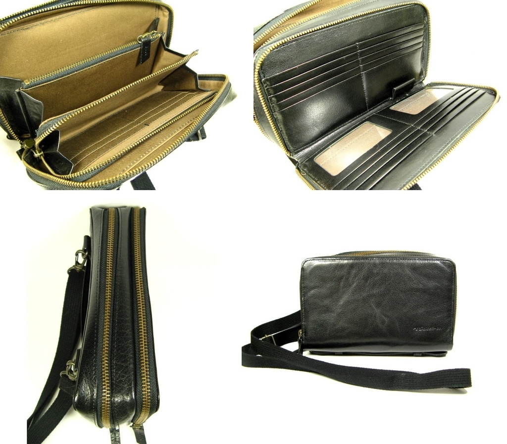 ショルダー/クラッチ ウォレットバッグ バッファロー