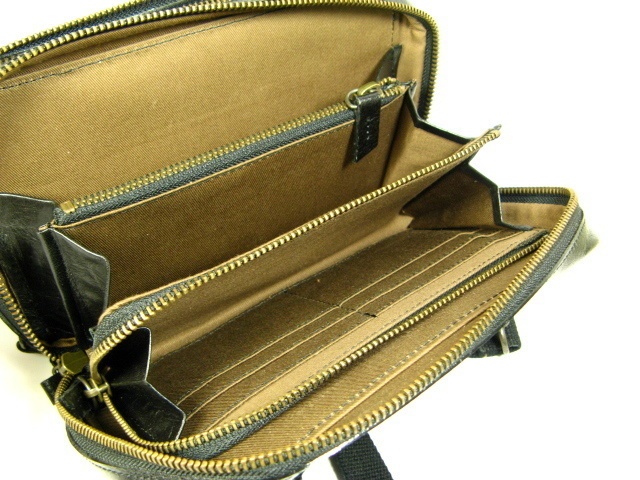 ショルダー/クラッチ ウォレットバッグ バッファロー