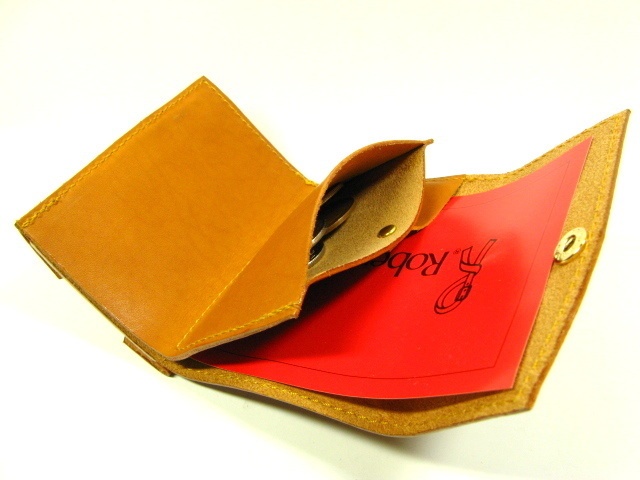 トスカーナ革 三つ折り財布 (イタリア産牛革)