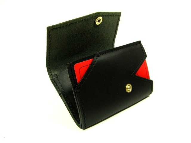 トスカーナ革 三つ折り財布 (イタリア産牛革)