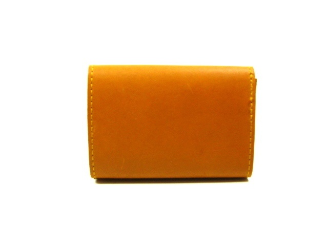 トスカーナ革 三つ折り財布 (イタリア産牛革)