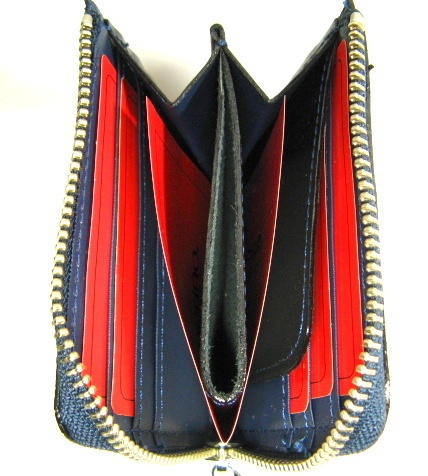 うさぎ L字ファスナー財布 江戸美袋