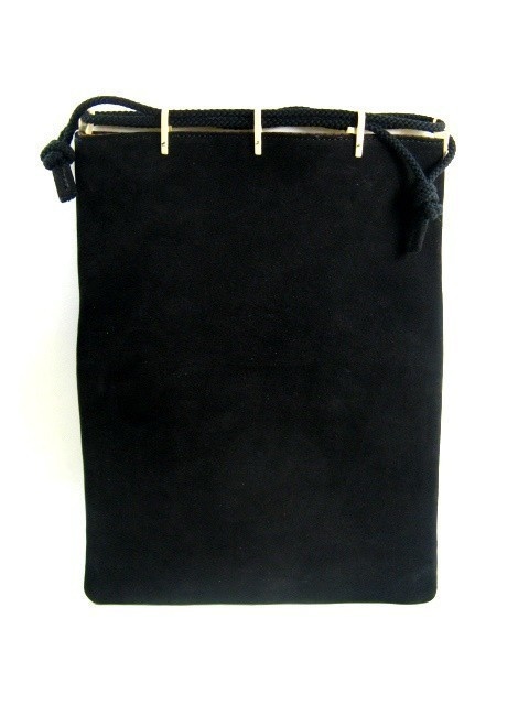 牛スエード 巾着袋(キンチャク袋)