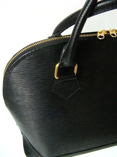 ハンドバッグ ウェーブ(牛革型押し)