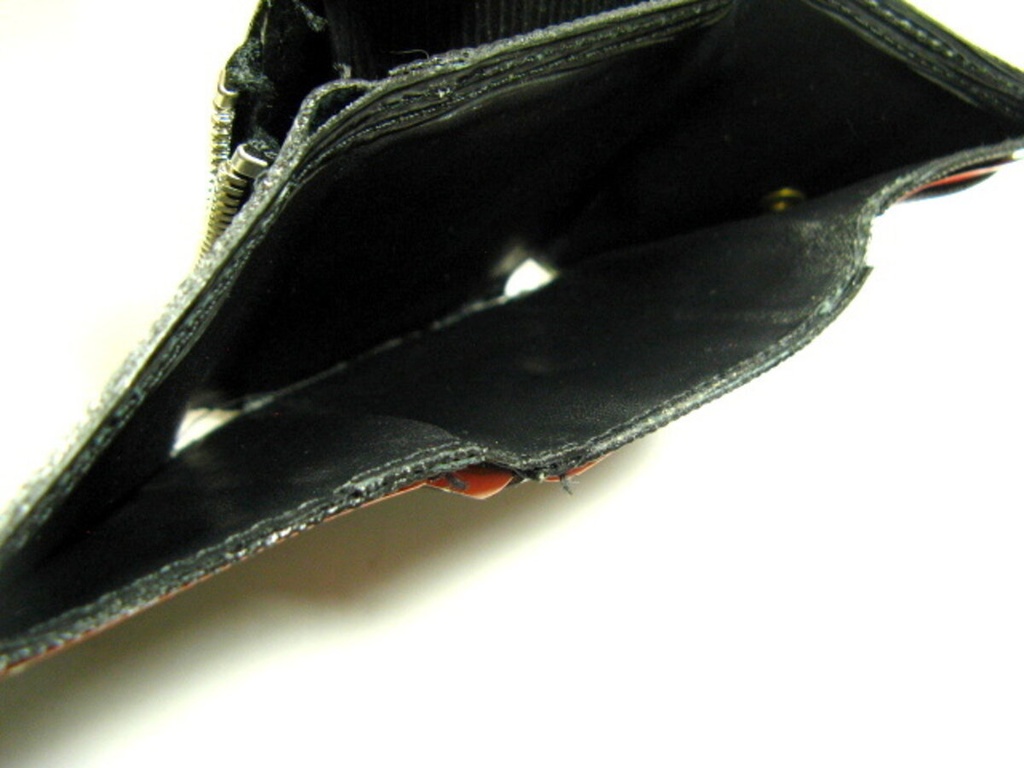 L字ファスナー財布 ウェーブ(牛革型押し)