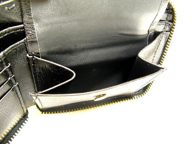 クロスライン BOX二つ折り財布 バッファロー革