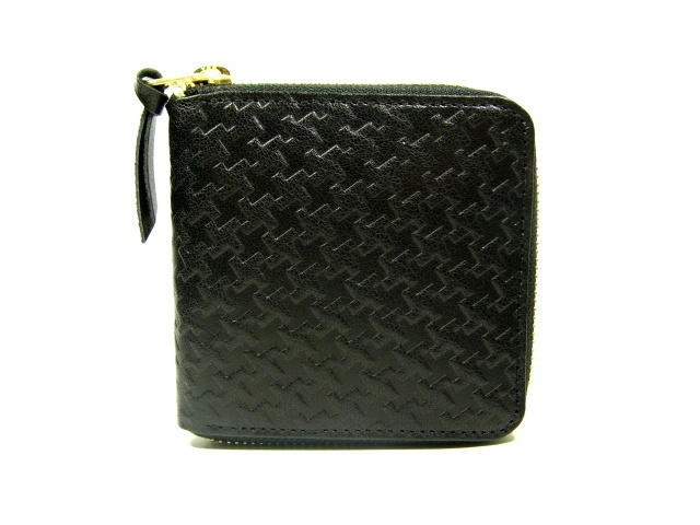 クロスライン BOX二つ折り財布 バッファロー革