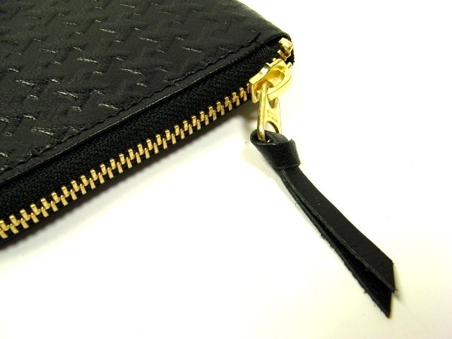 クロスライン BOX二つ折り財布 バッファロー革