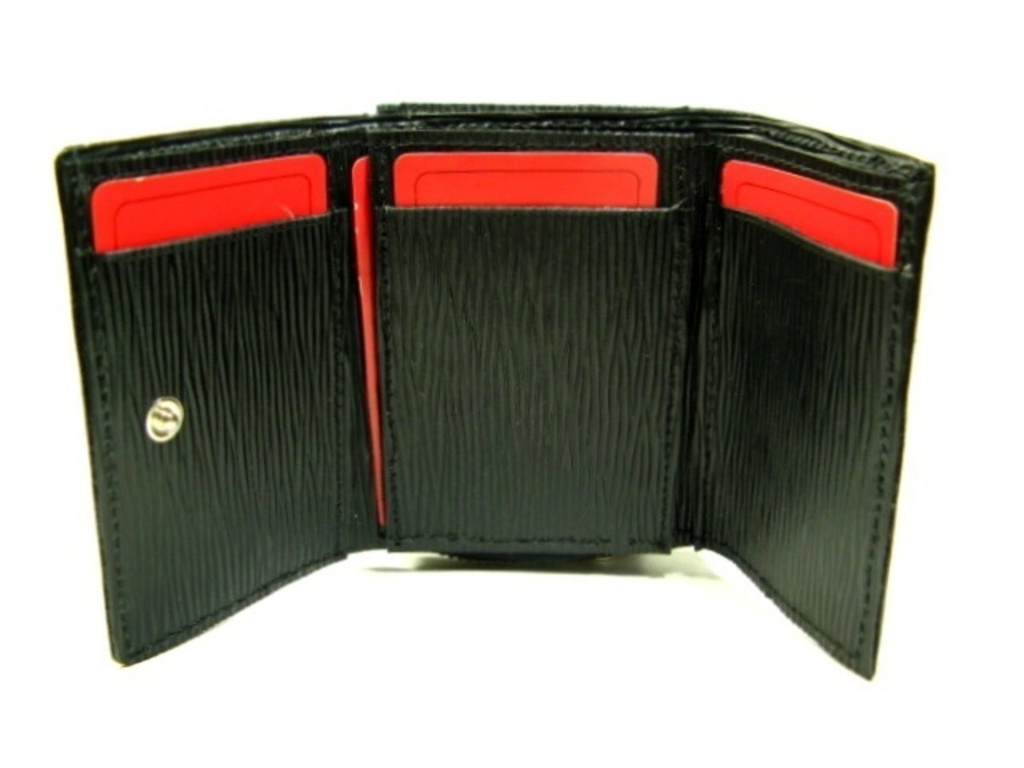 L字ファスナー財布 ウェーブ(牛革型押し)