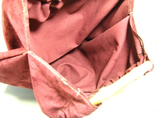 スエード グラニーバッグ