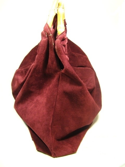 スエード グラニーバッグ