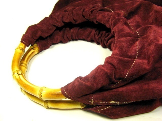 スエード グラニーバッグ