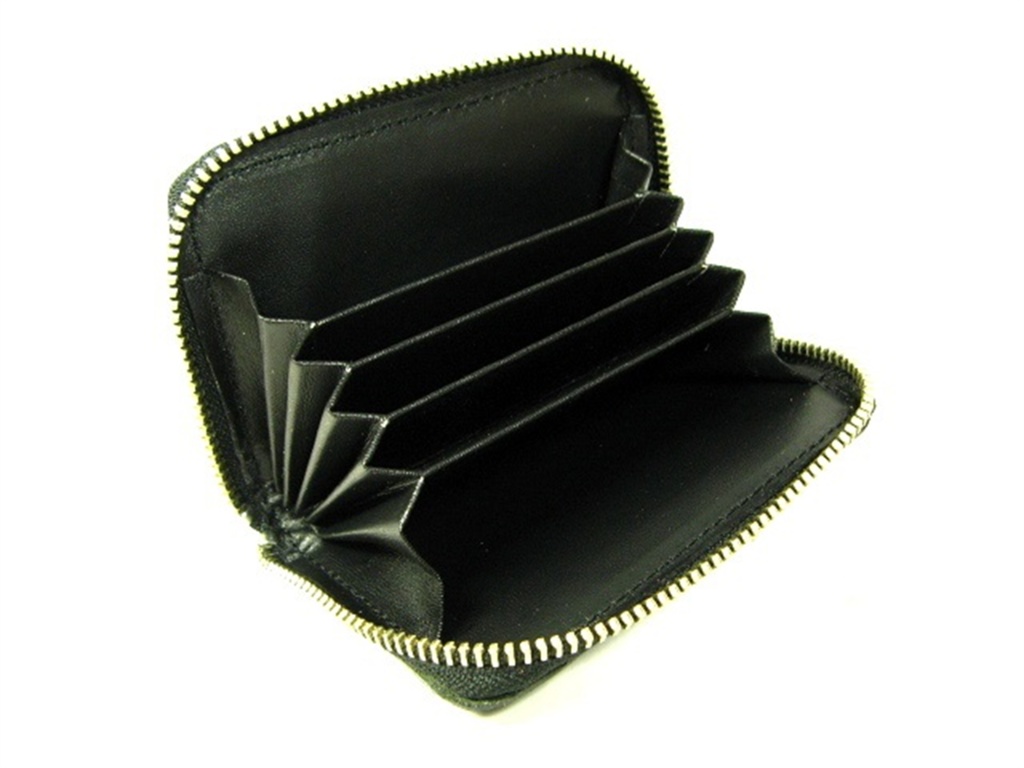 ジャバラカードケース/小銭入れ トスカーナ革(イタリア産牛革)