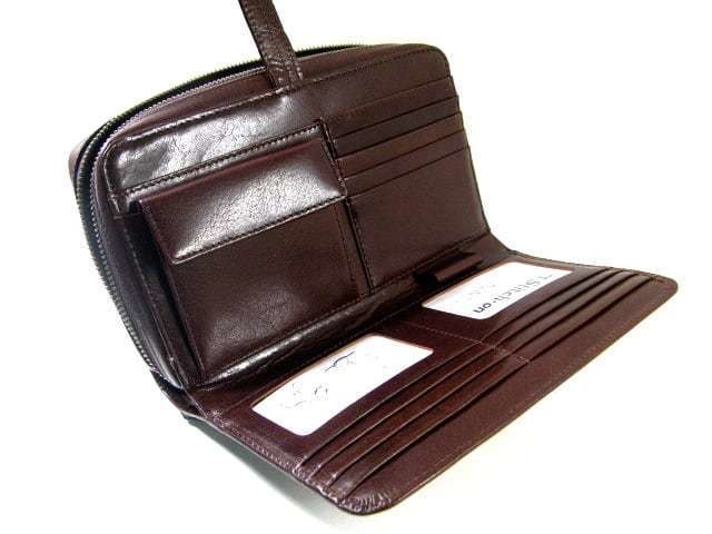 ウォレットバッグ バッファロー革