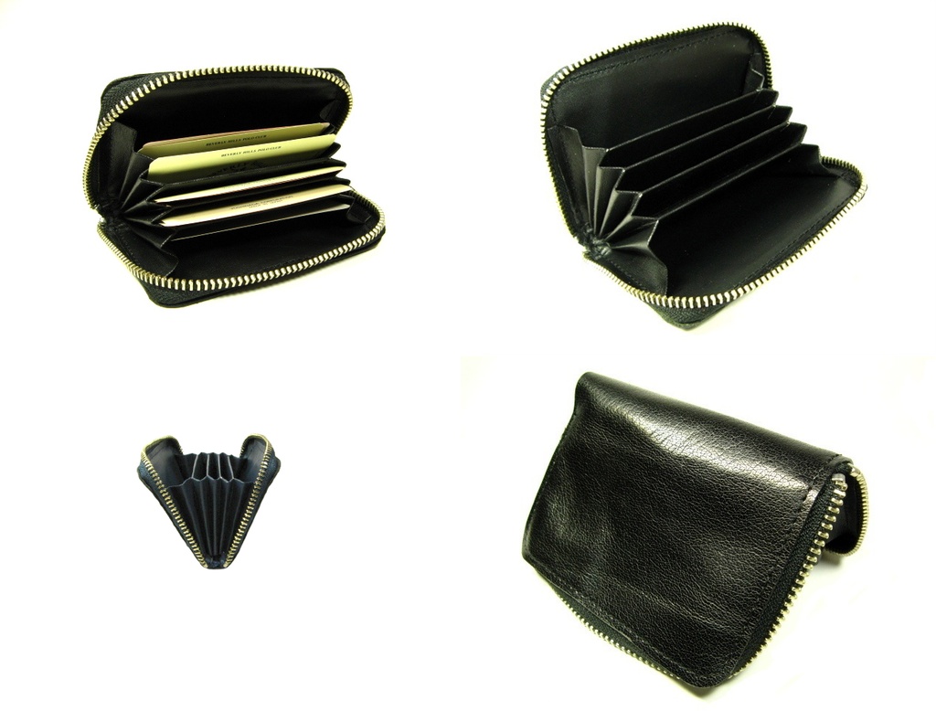 ジャバラカード/小銭入れ ケース バッファロー革(水牛革)