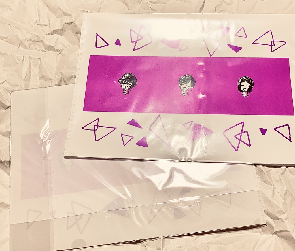 クリアファイル　都築兄弟