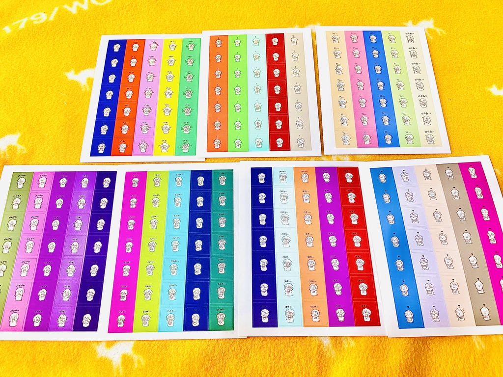 ミニシール　赤ちゃんヒーロー・ヒロインズ