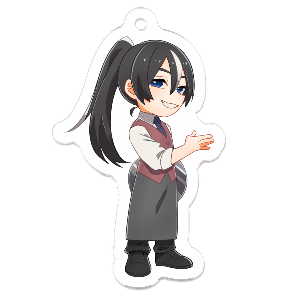 カフェ風衣装 SDアクリルキーホルダー