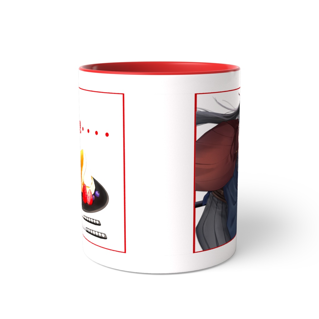 ツートンカラーマグカップ【ホッと一息】