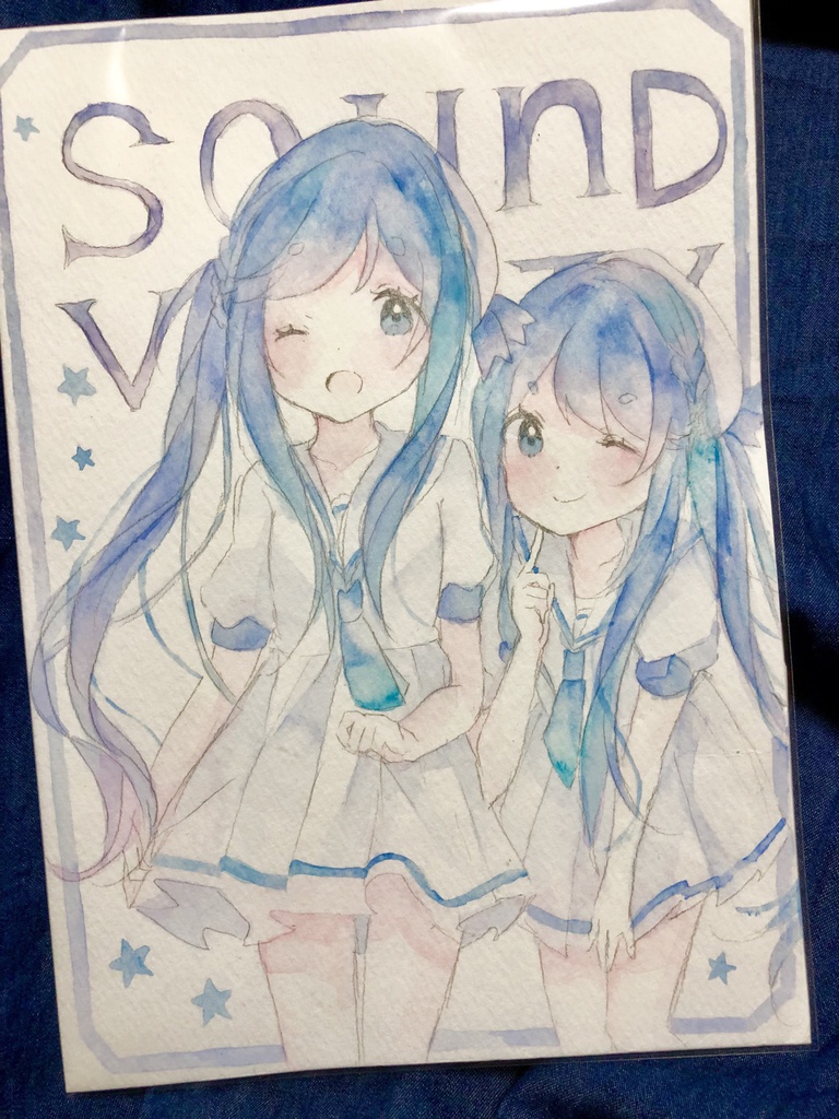 ニアノア水彩原画①