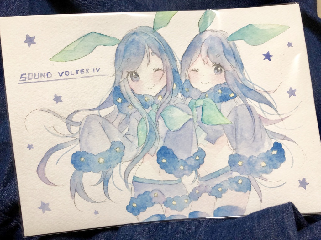 ニアノア水彩原画②