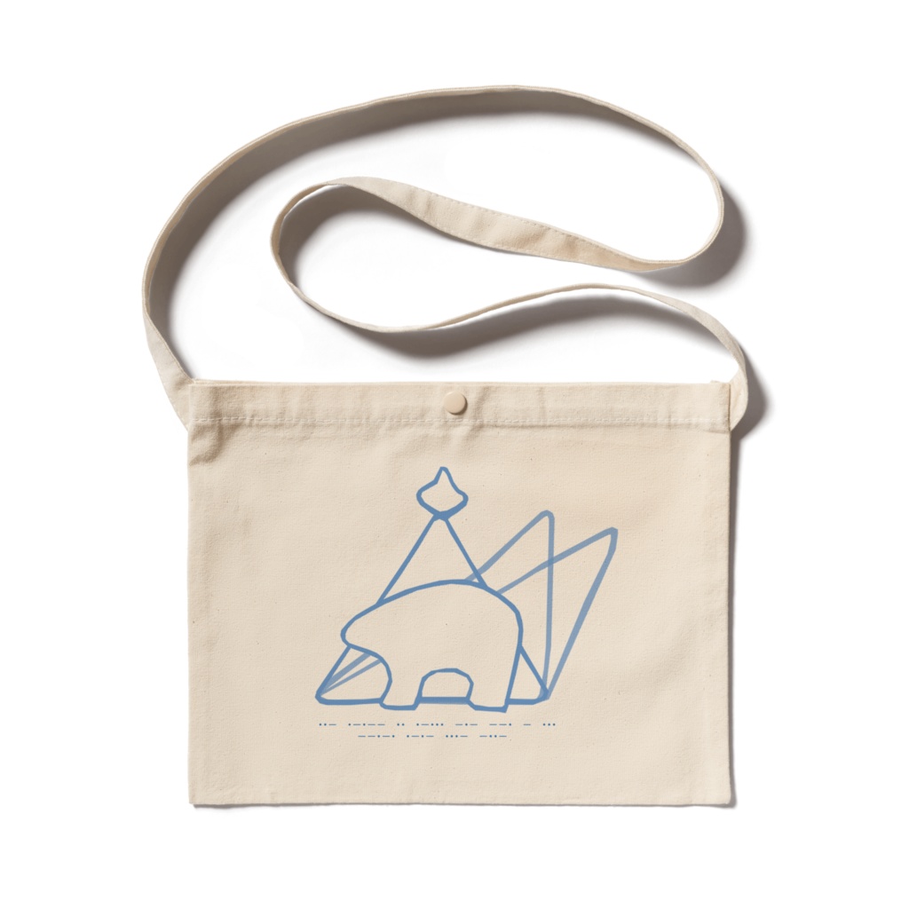 udeowarimura polarbear* サコッシュ（ナチュラル）