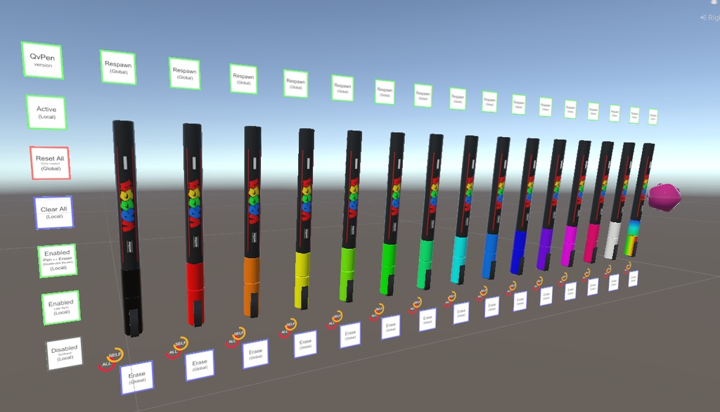 QvPen差し替えモデル「VRCCA」