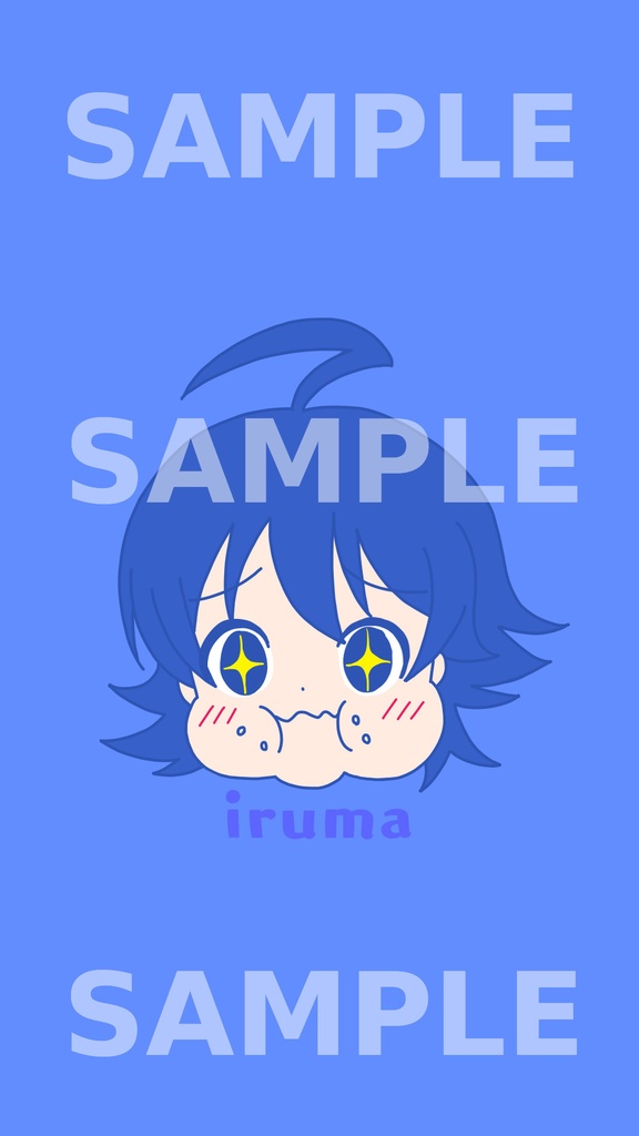 【スマホ壁紙】入間くん(1080×1920)