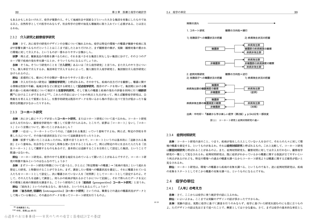 永遠亭のお仕事事情――市民のための疫学と医療統計学の基礎