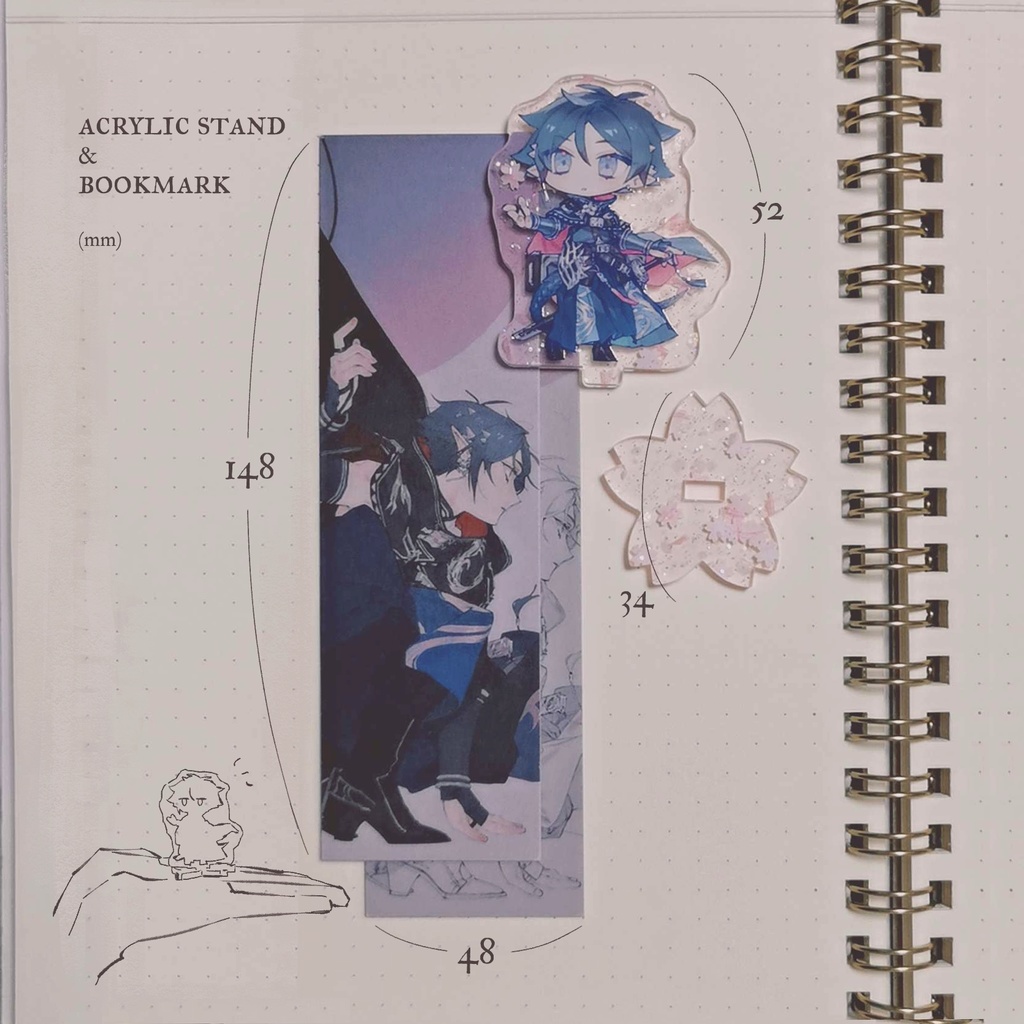 ズの小さいアクスタ