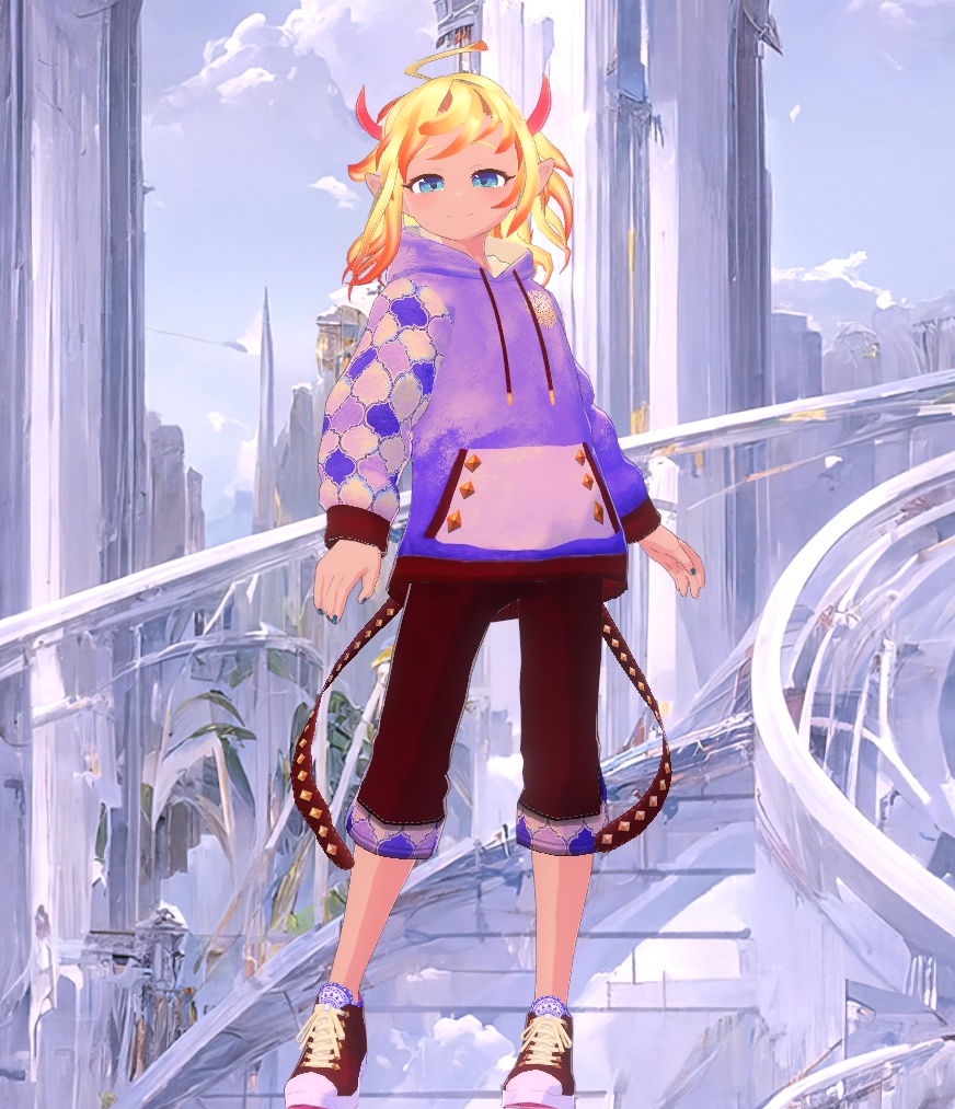 【無料版あり】モロッカンパーカーset【アクティブ衣装】