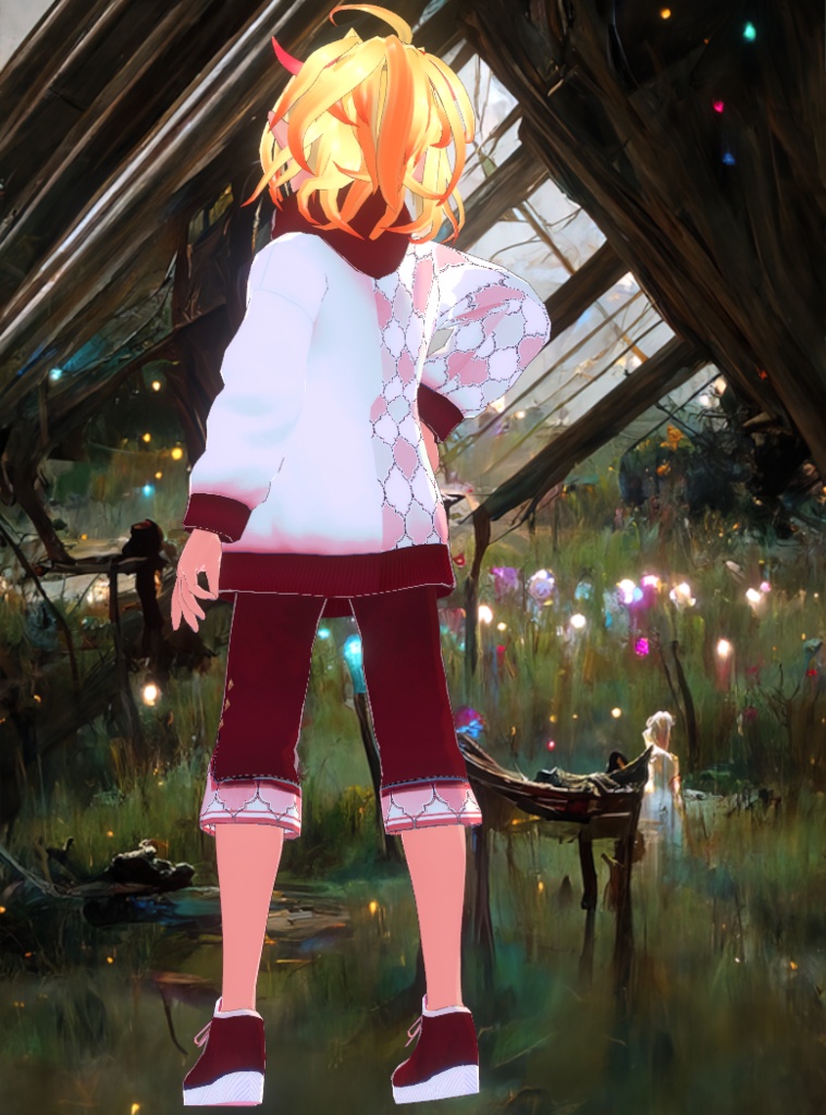 【無料版あり】モロッカンパーカーset【アクティブ衣装】