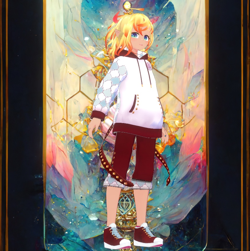 【無料版あり】モロッカンパーカーset【アクティブ衣装】