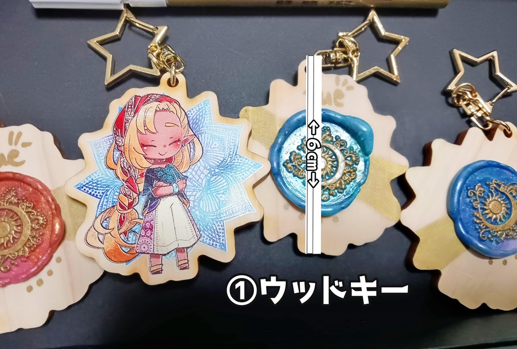 テュエラレの4周年記念グッズ◆3種類