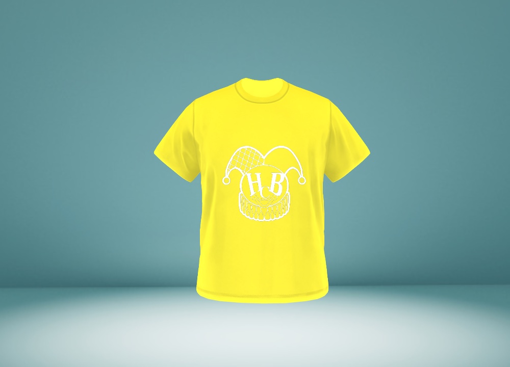HCBロゴTシャツ【イエロー】